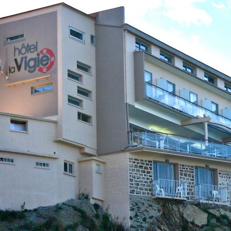 Hotel La Vigie - Face A La Mer Cerbère Eksteriør billede