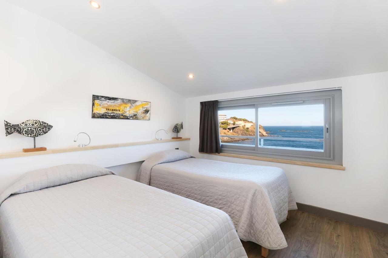 Hotel La Vigie - Face A La Mer Cerbère Eksteriør billede